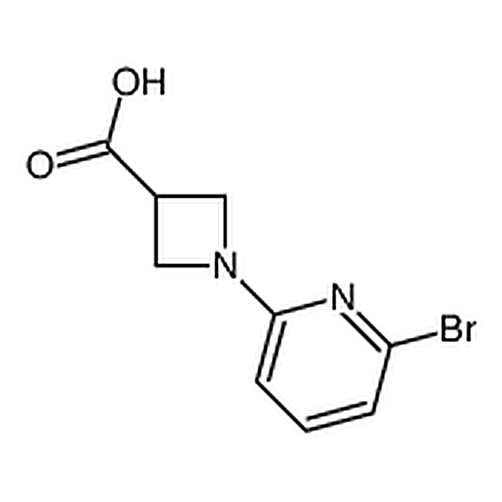 RHAWN 1-(6-Bromopyridin-2-yl)azetidine-3-carboxylic acid