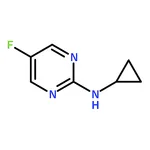 RHAWN Cyclopropyl-(5-fluoro-pyrimidin-2-yl)-amine