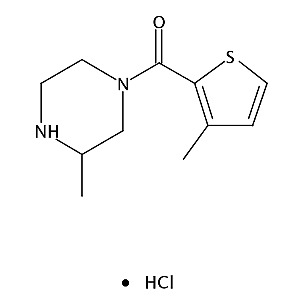 RHAWN (3-Methylpiperazin-1-yl)(3-methylthiophen-2-yl)methanone hydrochloride