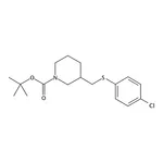 RHAWN tert-Butyl 3-(((4-chlorophenyl)thio)methyl)piperidine-1-carboxylate
