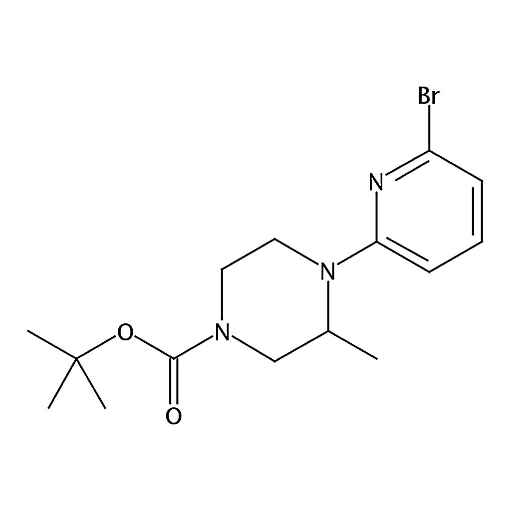RHAWN tert-Butyl 4-(6-bromopyridin-2-yl)-3-methylpiperazine-1-carboxylate