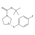 RHAWN (R)-tert-Butyl 3-((4-fluorophenyl)thio)pyrrolidine-1-carboxylate