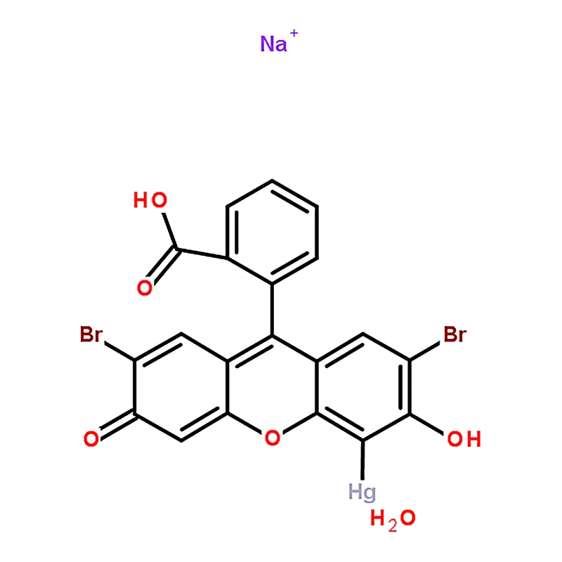 RHAWN Mercury dibromofluorescein disodium salt