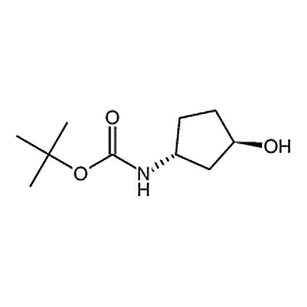 RHAWN tert-Butyl ((1R,3R)-3-hydroxycyclopentyl)carbamate