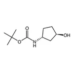 RHAWN tert-Butyl ((1R,3R)-3-hydroxycyclopentyl)carbamate