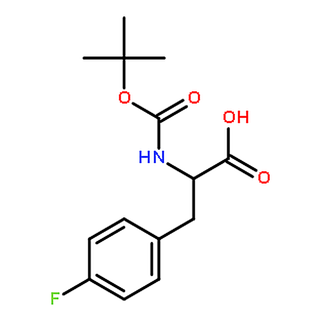 RHAWN 2-((tert-Butoxycarbonyl)amino)-3-(4-fluorophenyl)propanoic acid