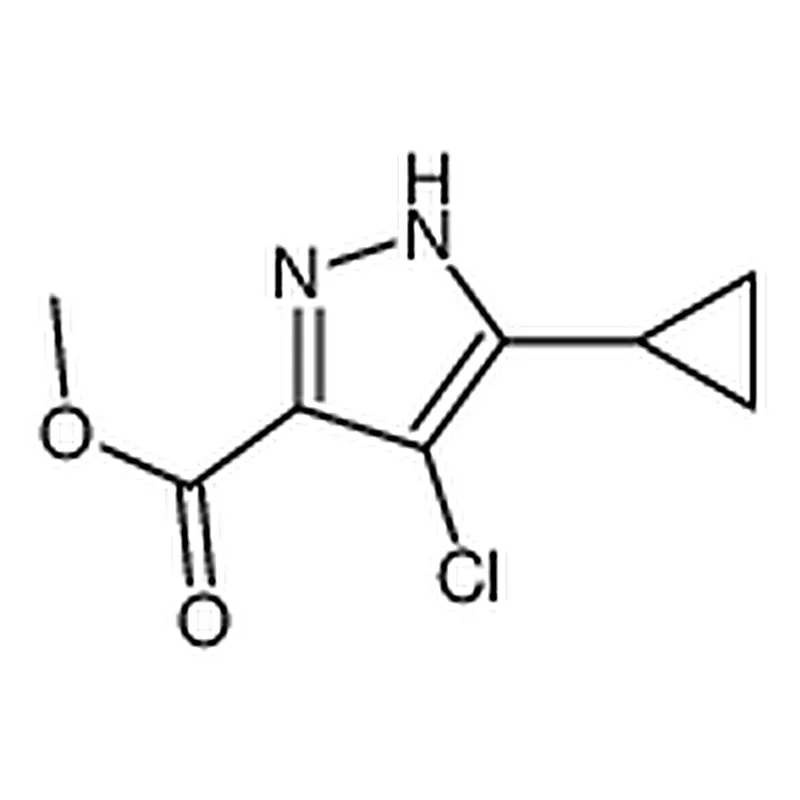 RHAWN Methyl 4-chloro-5-cyclopropyl-1H-pyrazole-3-carboxylate