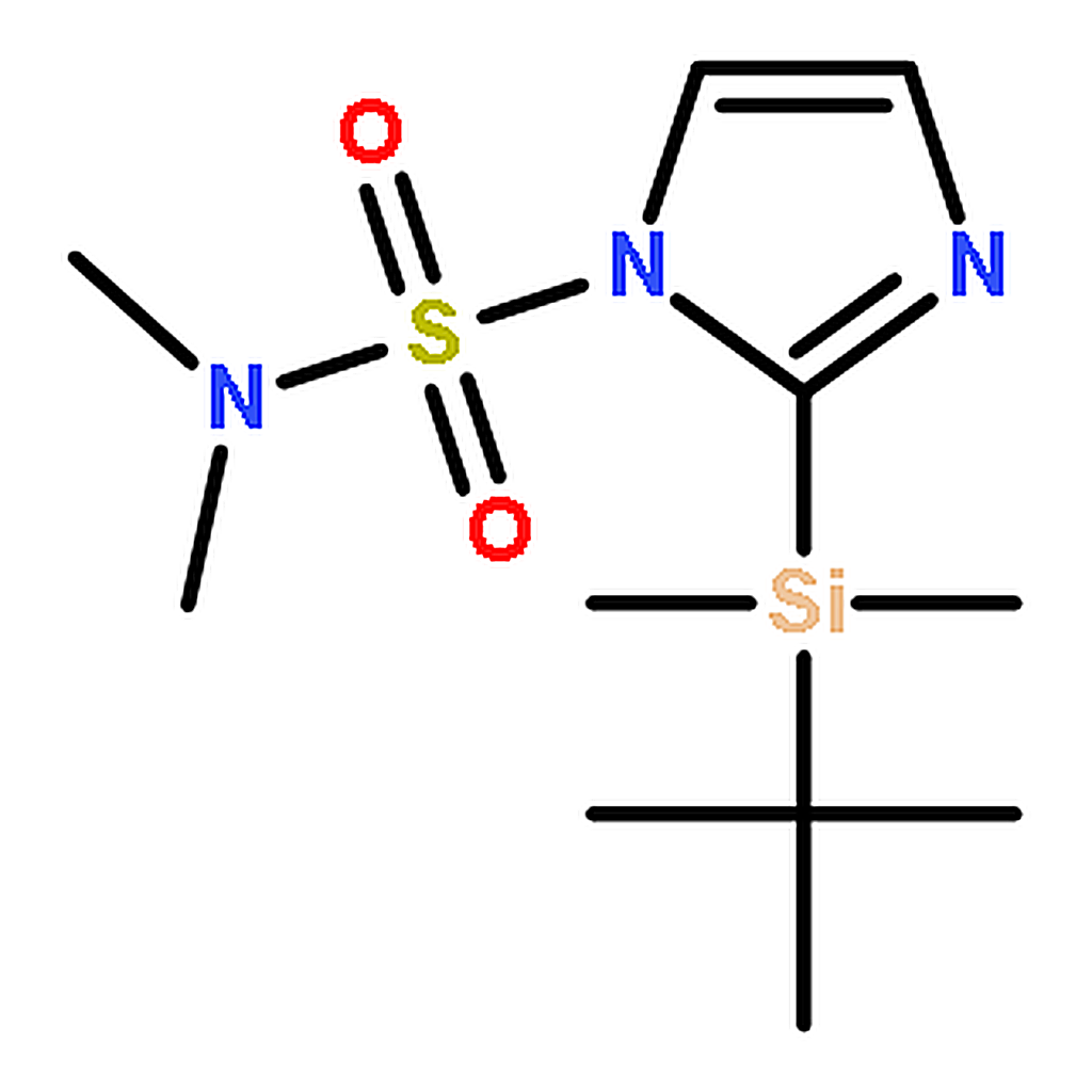 RHAWN 2-(tert-Butyldimethylsilyl)-N,N-dimethyl-1H-imidazole-1-sulfonamide