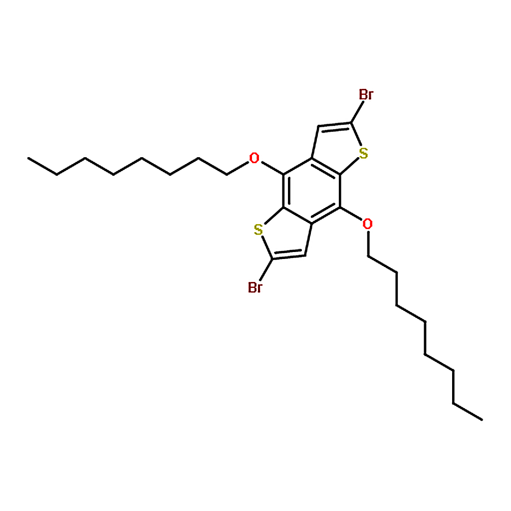 RHAWN 2，6-Dibromo-4，8-bis(n-octyloxy)benzo[1，2-b:4，5-b']dithiophene