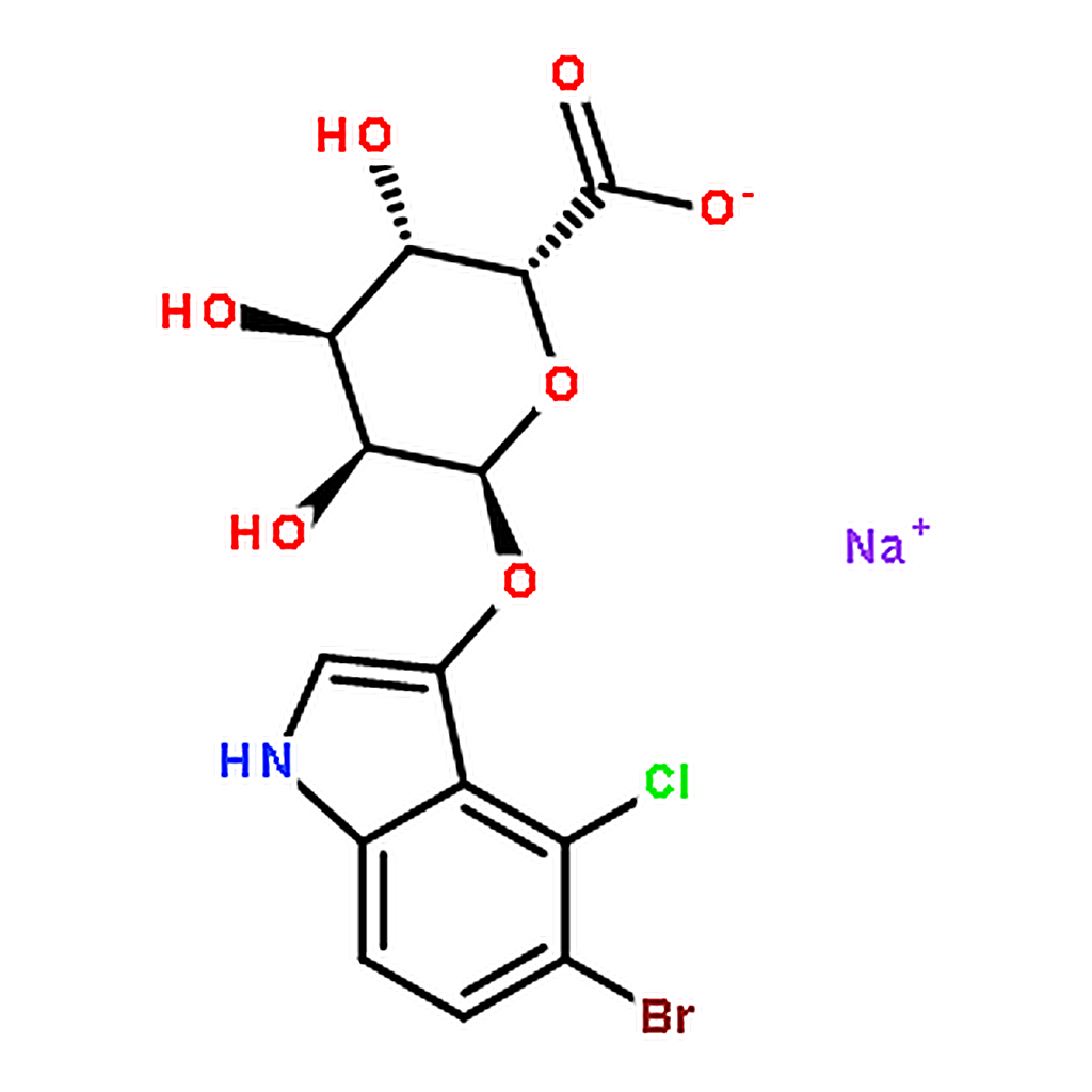 RHAWN 5-Bromo-4-chloro-3-indolyl-b-D-glucuronide sodium salt