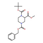 RHAWN 4-Benzyl 1-tert-butyl 2-methyl piperazine-1,2,4-tricarboxylate