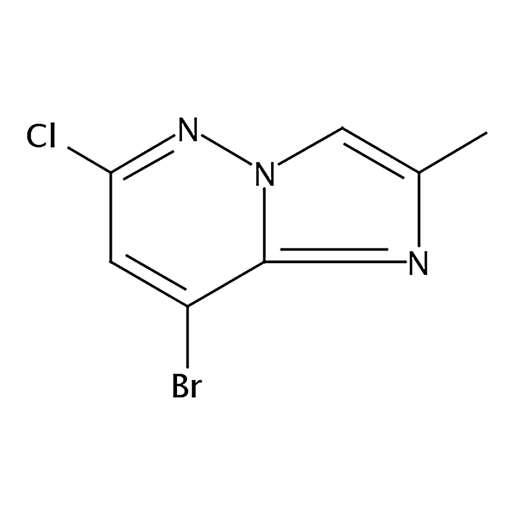 RHAWN 8-Bromo-6-chloro-2-methylimidazo[1,2-b]pyridazine