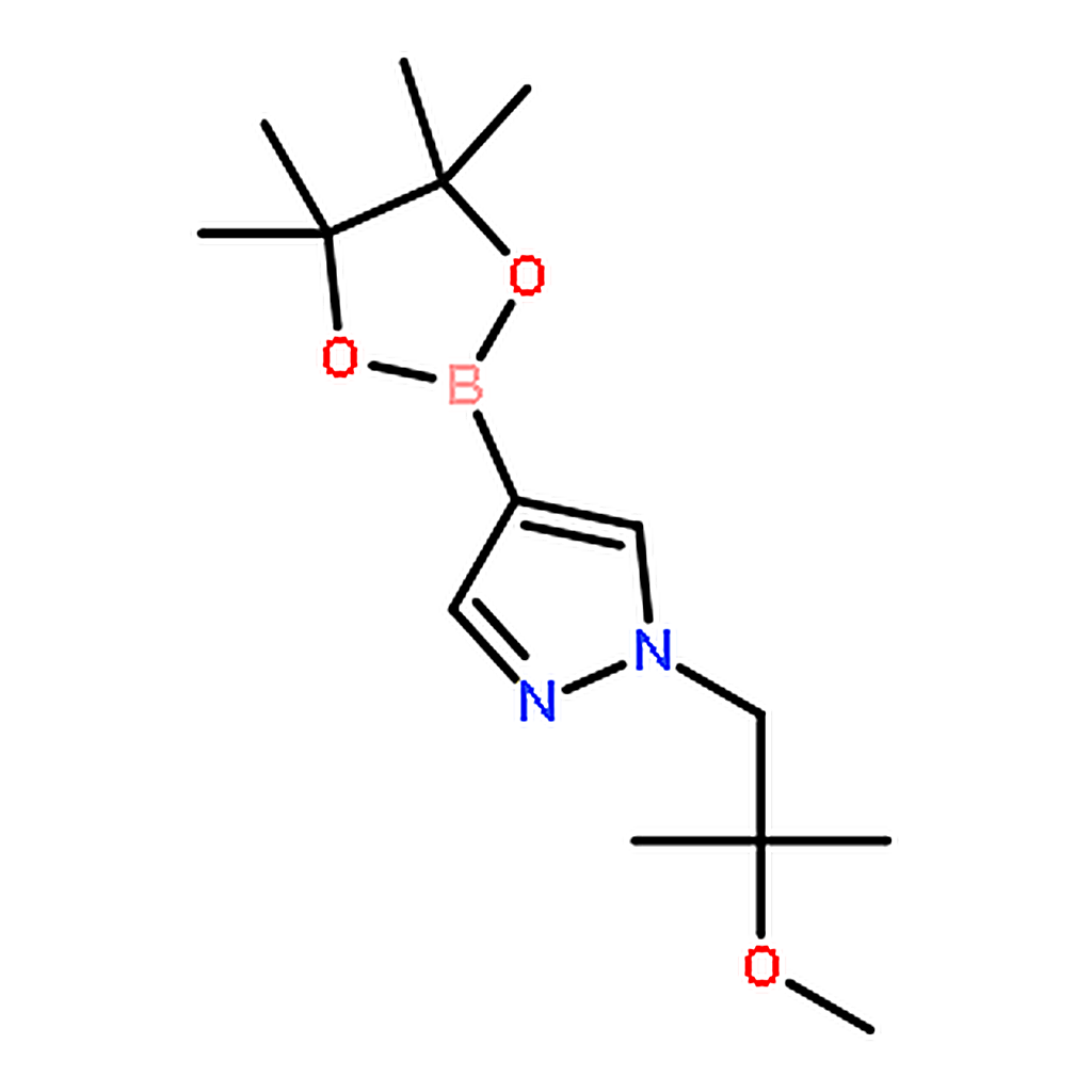 RHAWN 1-(2-Methoxy-2-methylpropyl)-4-(4,4,5,5-tetramethyl-1,3,2-dioxaborolan-2-yl)-1H-pyrazole