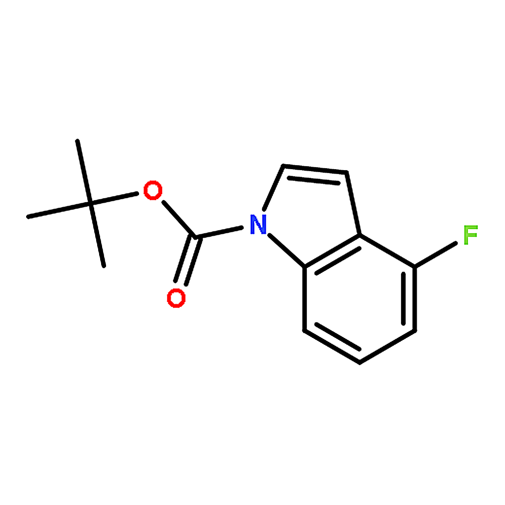RHAWN tert-Butyl 4-fluoro-1H-indole-1-carboxylate