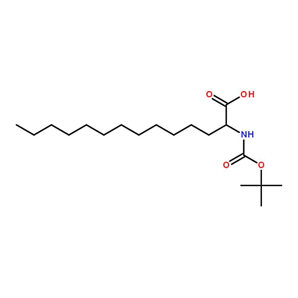 RHAWN 2-((tert-Butoxycarbonyl)amino)tetradecanoic acid