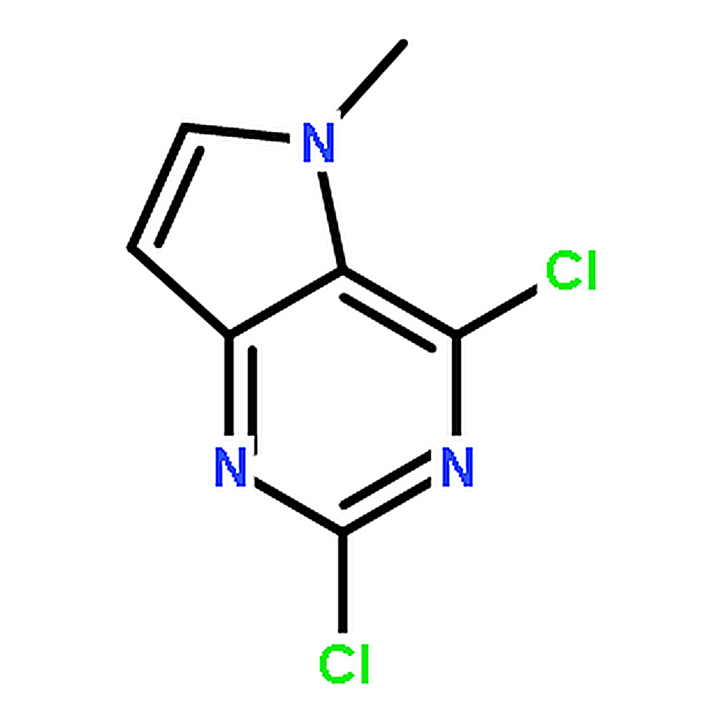 RHAWN 2，4-Dichloro-5-methyl-5H-pyrrolo[3，2-d]pyrimidine