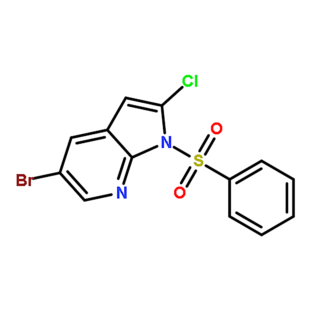 RHAWN 5-Bromo-2-Chloro-1-(Phenylsulfonyl)-1H-Pyrrolo[2，3-B]Pyridine