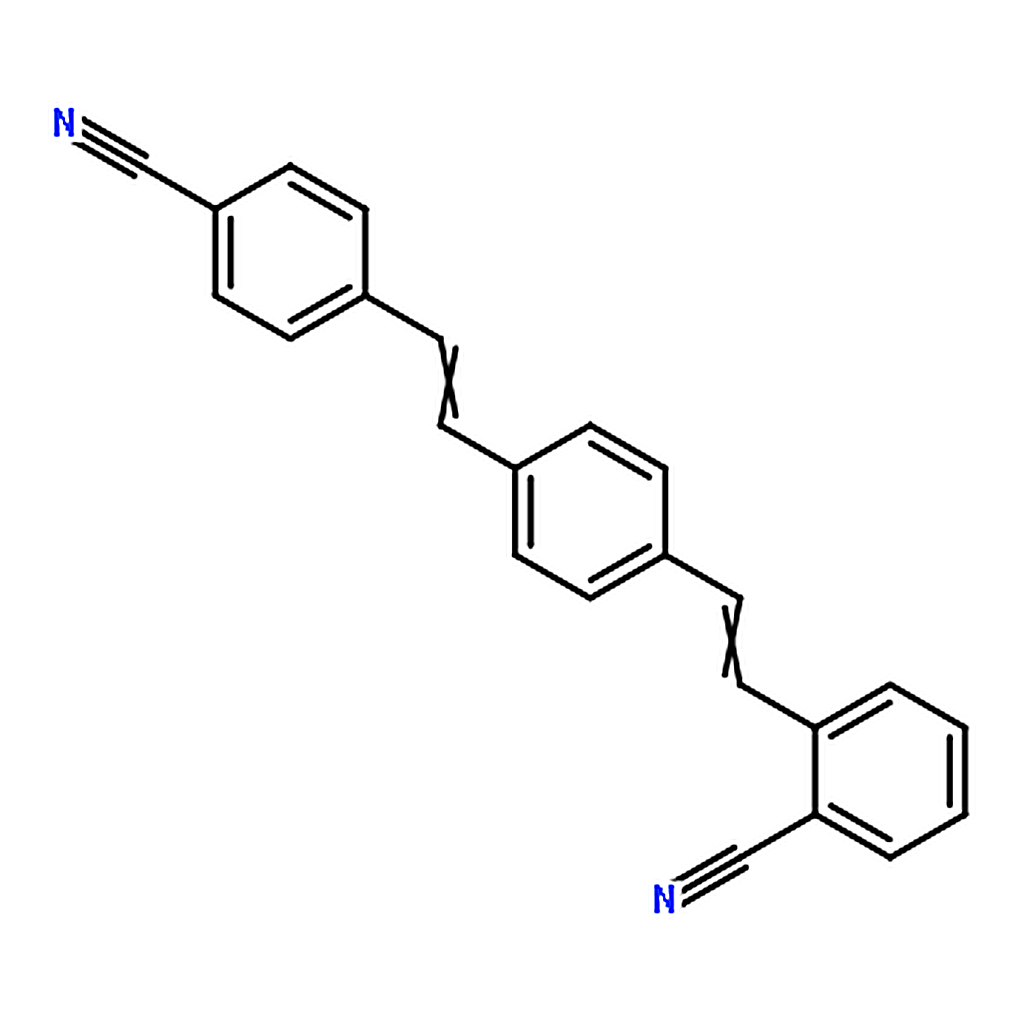 RHAWN 2-(4-(4-Cyanostyryl)styryl)benzonitrile