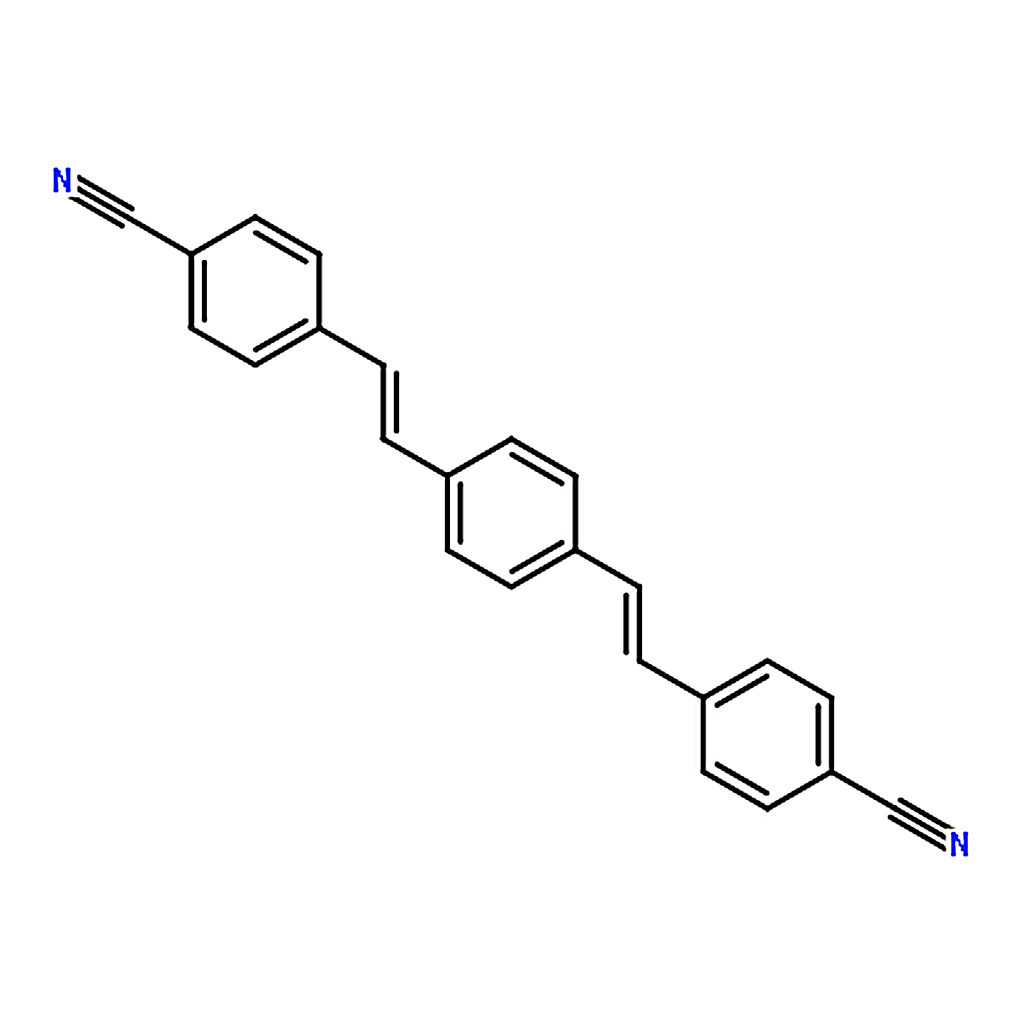 RHAWN 4，4'-(1，4-Phenylenebis(ethene-2，1-diyl))dibenzonitrile