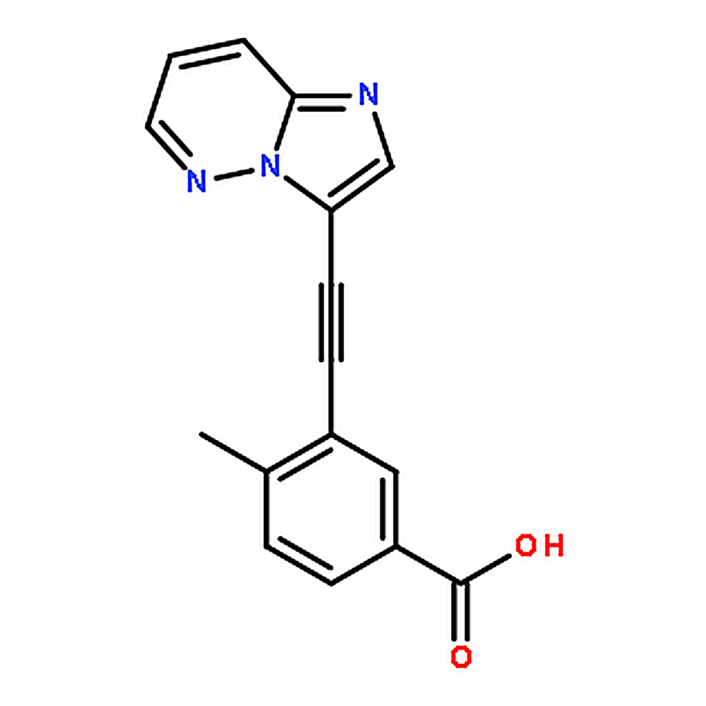 RHAWN 3-(Imidazo[1，2-b]pyridazin-3-ylethynyl)-4-methylbenzoic acid