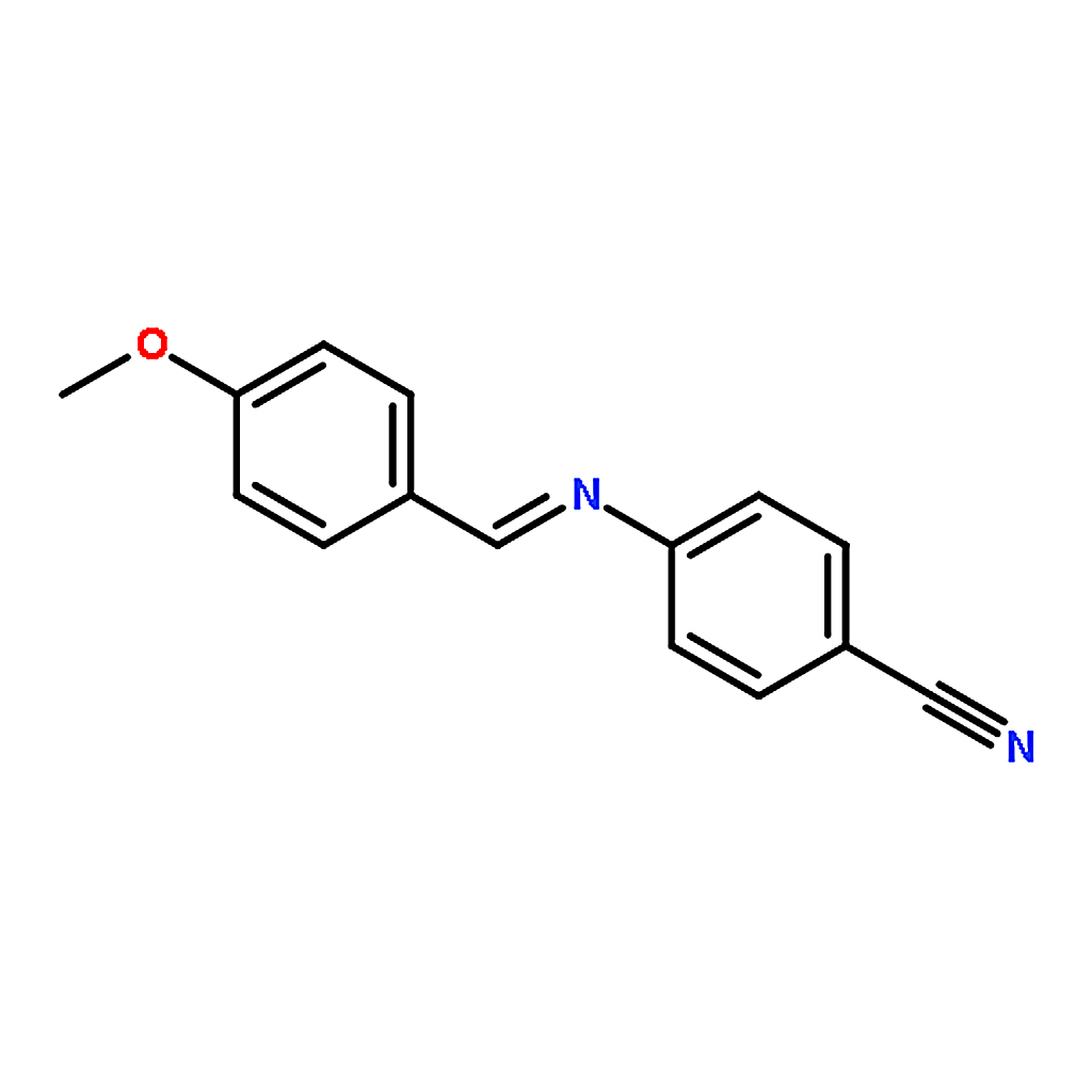 RHAWN 4-[(4-Methoxybenzylidene)amino]benzonitrile
