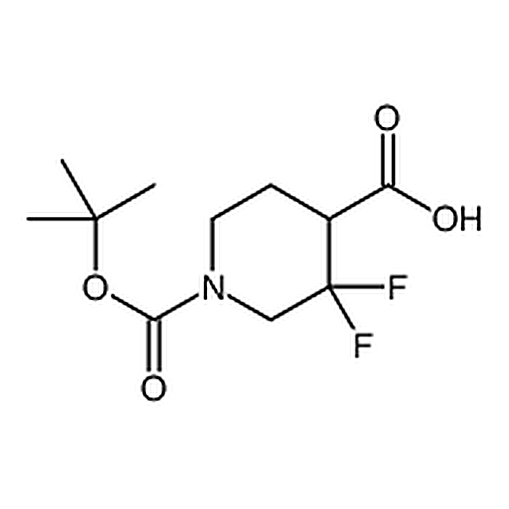 RHAWN 1-(tert-Butoxycarbonyl)-3,3-difluoropiperidine-4-carboxylic acid