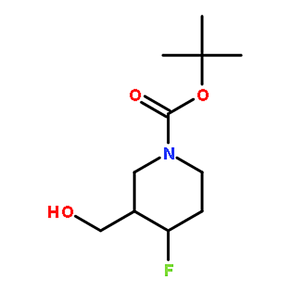 RHAWN tert-Butyl 4-fluoro-3-(hydroxymethyl)piperidine-1-carboxylate