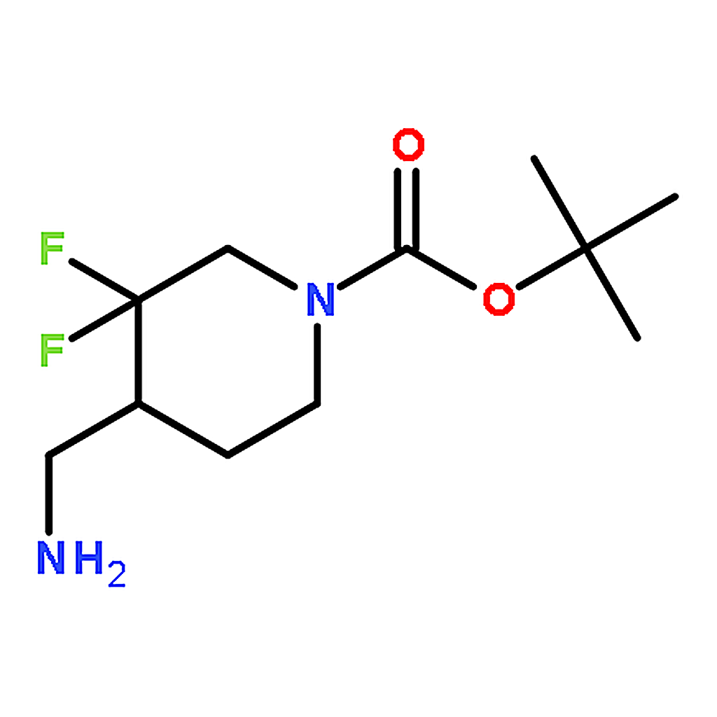 RHAWN tert-Butyl 4-(aminomethyl)-3,3-difluoropiperidine-1-carboxylate