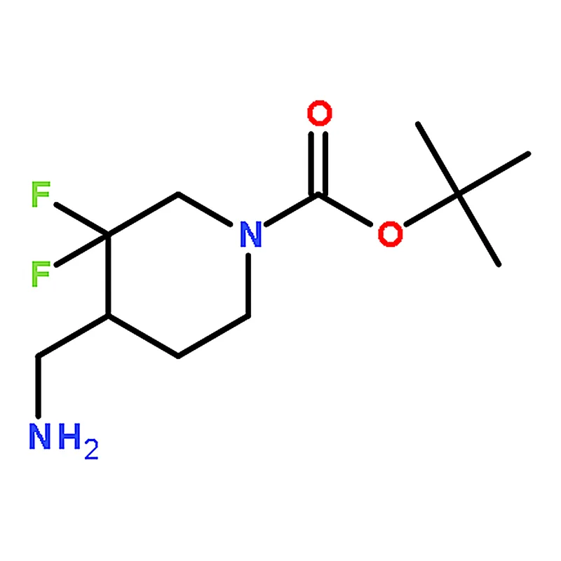 RHAWN tert-Butyl 4-(aminomethyl)-3,3-difluoropiperidine-1-carboxylate