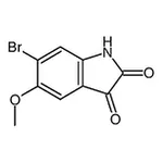 RHAWN 6-BroMo-5-Methoxyindoline-2,3-dione