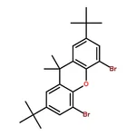 RHAWN 4,5-Dibromo-2,7-di-tert-butyl-9,9-dimethylxanthene