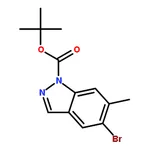 RHAWN tert-Butyl 5-bromo-6-methyl-1H-indazole-1-carboxylate