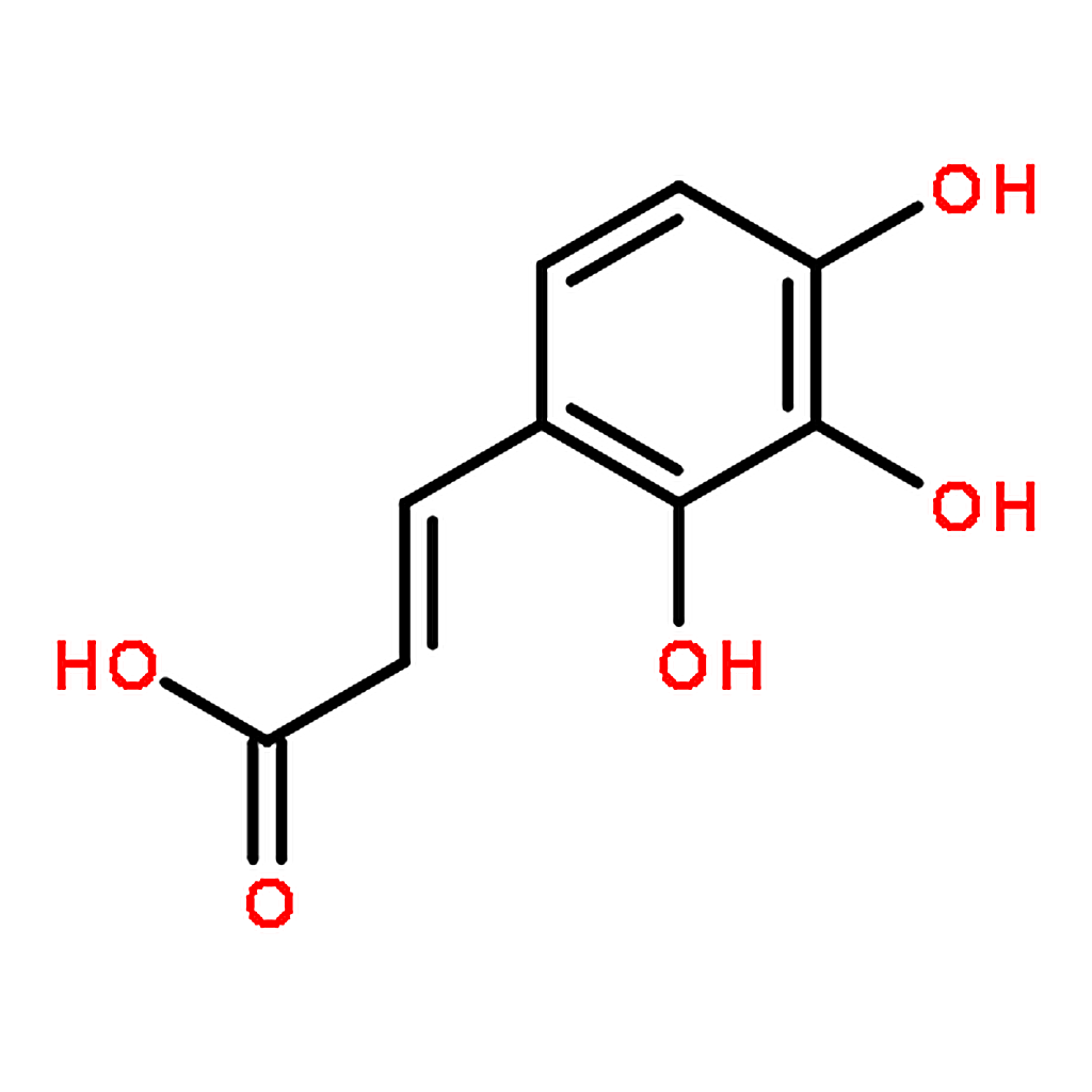 RHAWN (E)-3-(2，3，4-trihydroxyphenyl)acrylic acid