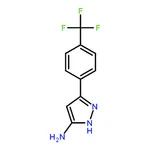RHAWN 3-(4-(Trifluoromethyl)phenyl)-1H-pyrazol-5-amine