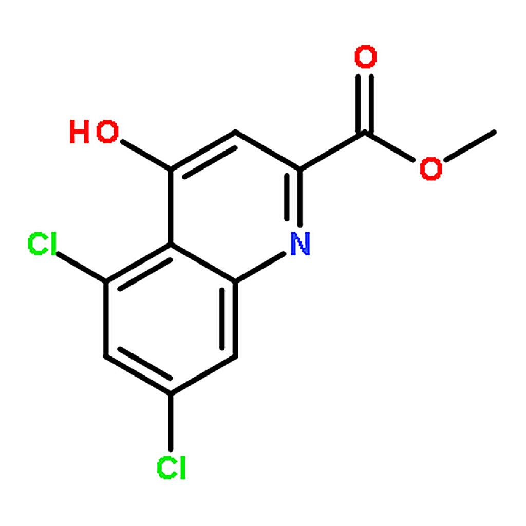 RHAWN Methyl 5,7-dichloro-4-hydroxyquinoline-2-carboxylate
