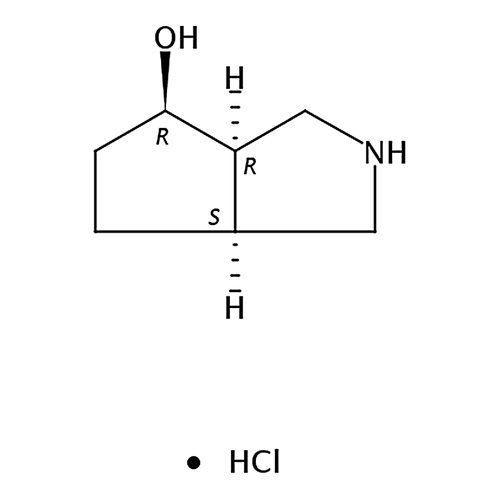 RHAWN (3aR，4R，6aS)-rel-octahydrocyclopenta[c]pyrrol-4-ol hydrochloride