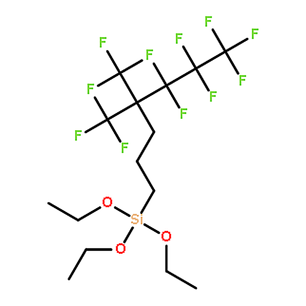 RHAWN Triethoxy[5,5,6,6,7,7,7-heptafluoro-4,4-bis(trifluoromethyl)heptyl]silane