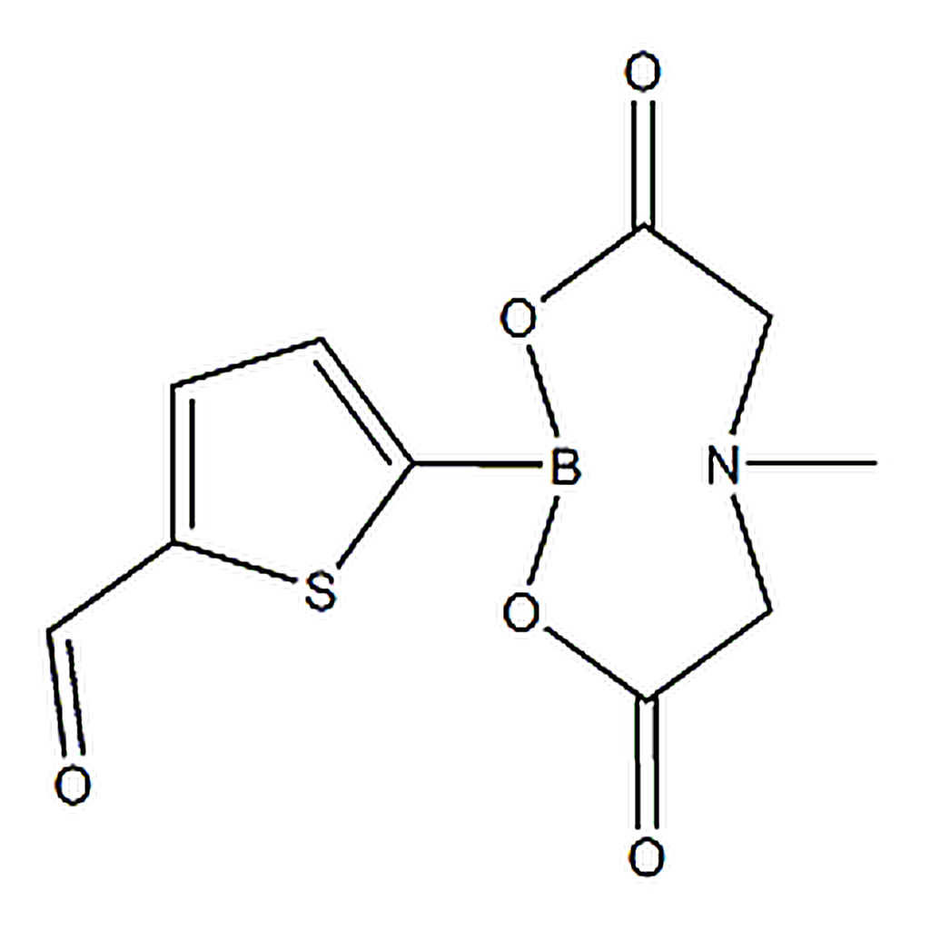 RHAWN 5-(6-Methyl-4，8-dioxo-1，3，6，2-dioxazaborocan-2-yl)thiophene-2-carbaldehyde