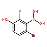 RHAWN 6-Bromo-2-fluoro-3-hydroxyphenylboronic acid