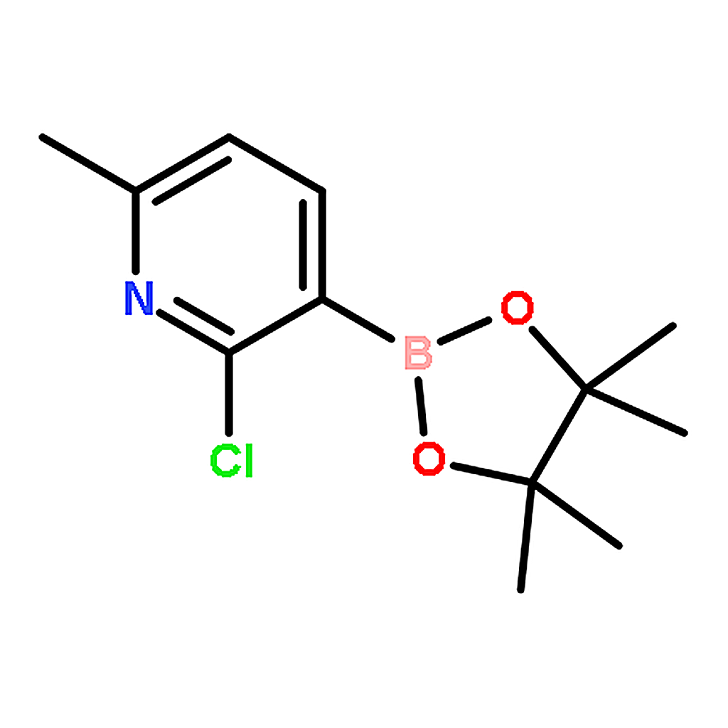 RHAWN 2-Chloro-6-methyl-3-(4,4,5,5-tetramethyl-1,3,2-dioxaborolan-2-yl)pyridine