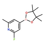 RHAWN 2-Fluoro-6-methyl-4-(4,4,5,5-tetramethyl-1,3,2-dioxaborolan-2-yl)pyridine