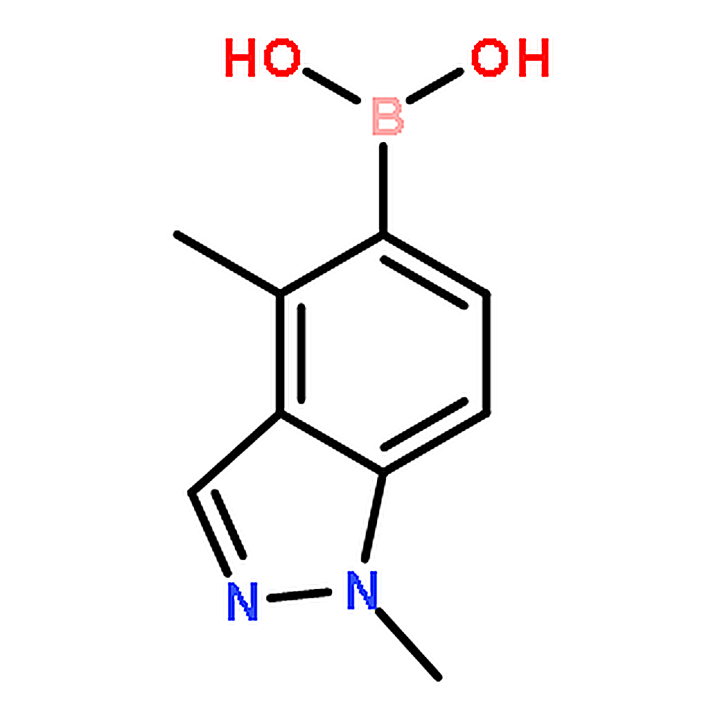 RHAWN 1,4-Dimethyl-1H-indazol-5-yl-5-boronic acid
