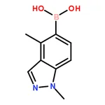 RHAWN 1,4-Dimethyl-1H-indazol-5-yl-5-boronic acid