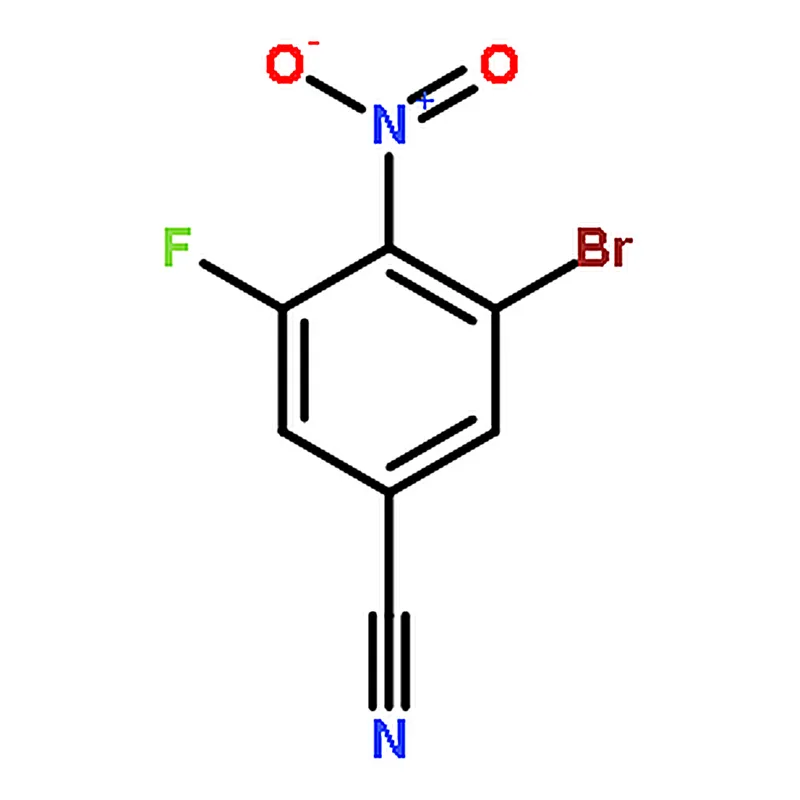 RHAWN 3-Bromo-5-fluoro-4-nitrobenzonitrile