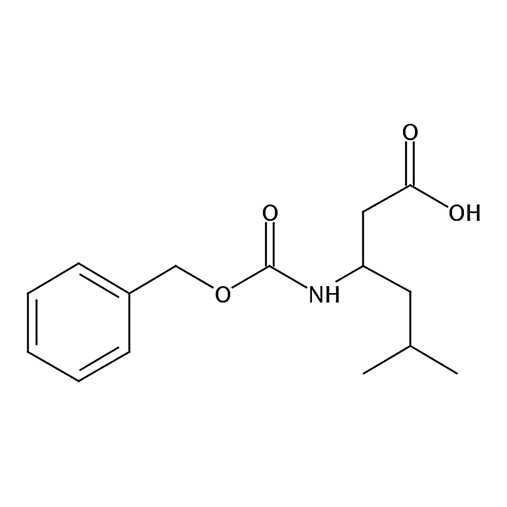 RHAWN 3-(((Benzyloxy)carbonyl)amino)-5-methylhexanoic acid