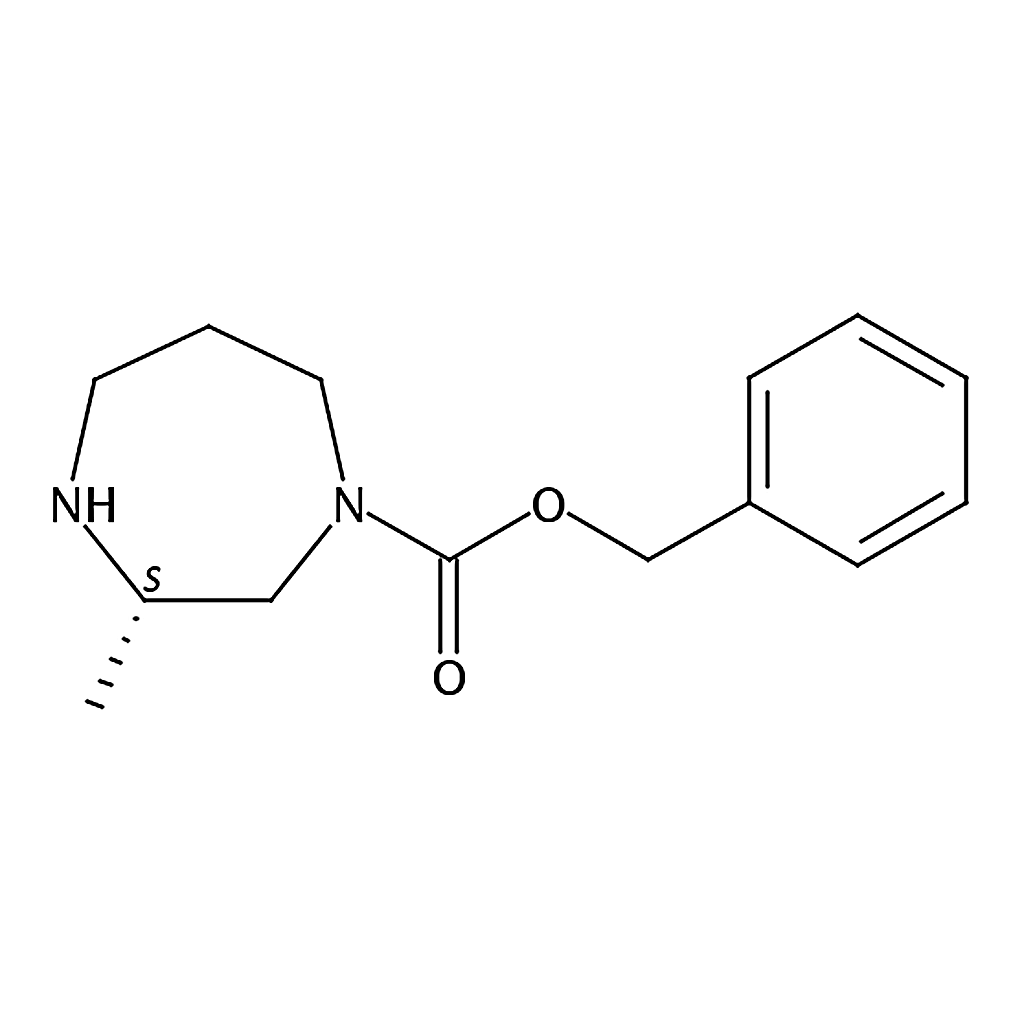 RHAWN (3S)-1H-1，4-Diazepine-1-carboxylic acid， hexahydro-3-Methyl-， phenylMethyl ester