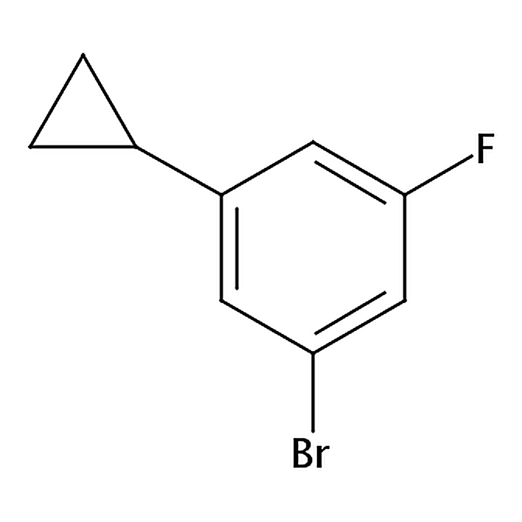 RHAWN 1-Bromo-3-cyclopropyl-5-fluorobenzene