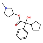 RHAWN 1-METHYLPYRROLIDIN-3-YL 2-CYCLOPENTYL-2-HYDROXY-2-PHENYLACETATE
