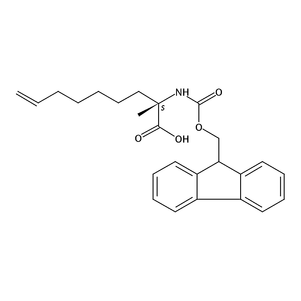 RHAWN (S)-2-((((9H-Fluoren-9-yl)methoxy)carbonyl)amino)-2-methylnon-8-enoic acid