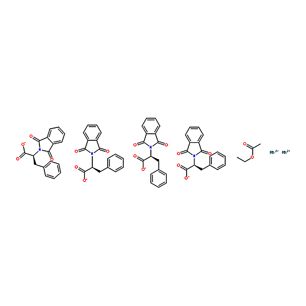 RHAWN Tetrakis[N-phthaloyl-(S)-phenylalaninato]dirhodium Ethyl Acetate Adduct